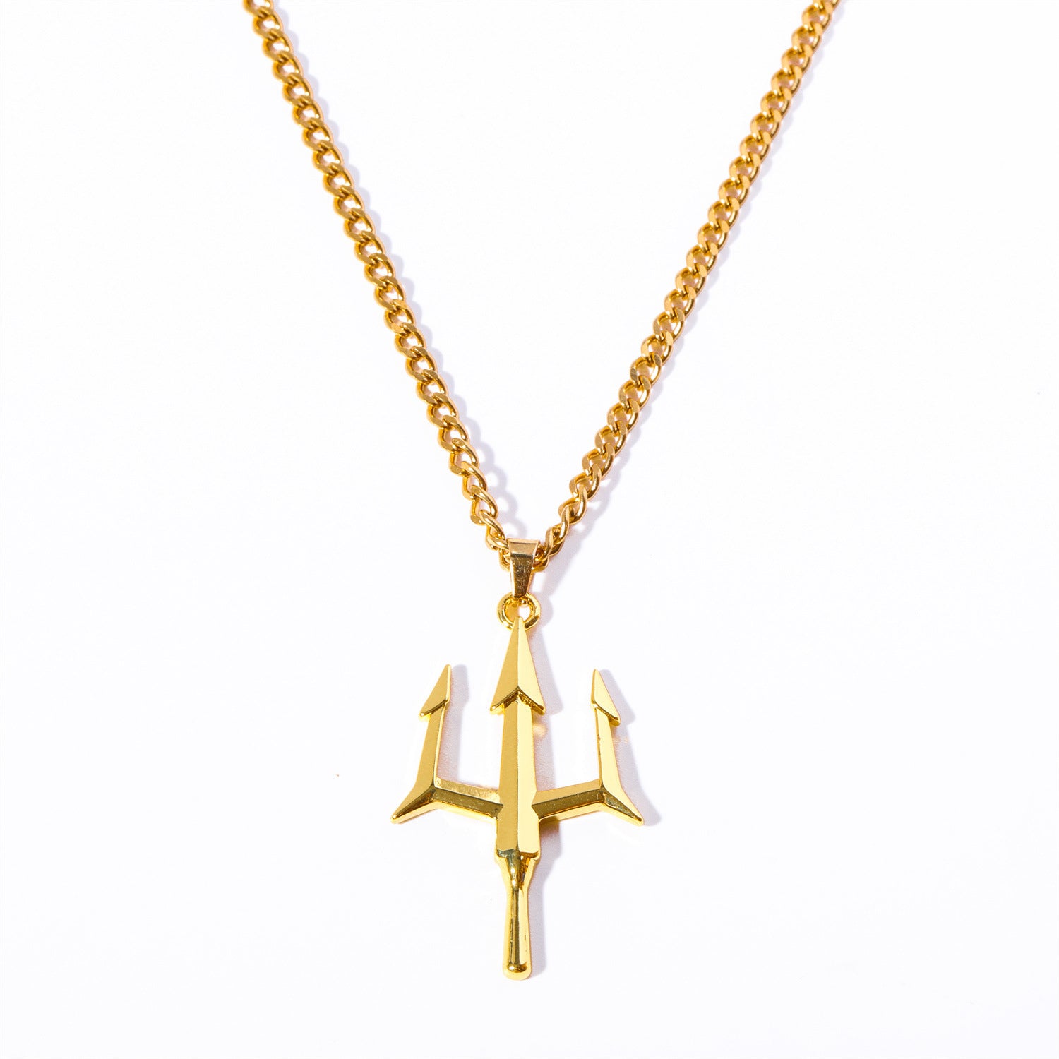 Trishul Pendant – Premium Gold-Plated Necklace